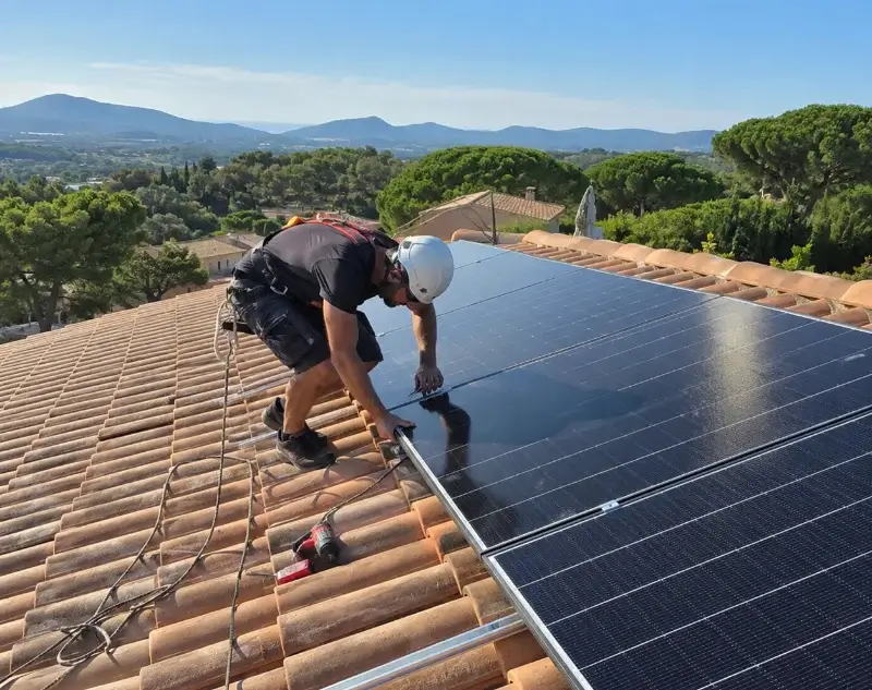 Installateur panneaux solaires Charleval — pose photovoltaïque sur toiture
